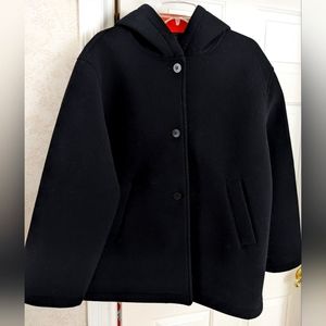 Express hooded jacket black